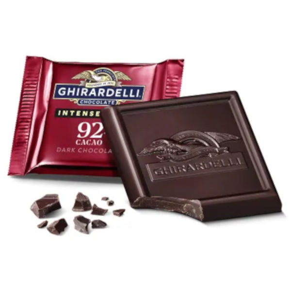 Ghirardelli 92% Intense Dark Chocolate Squares