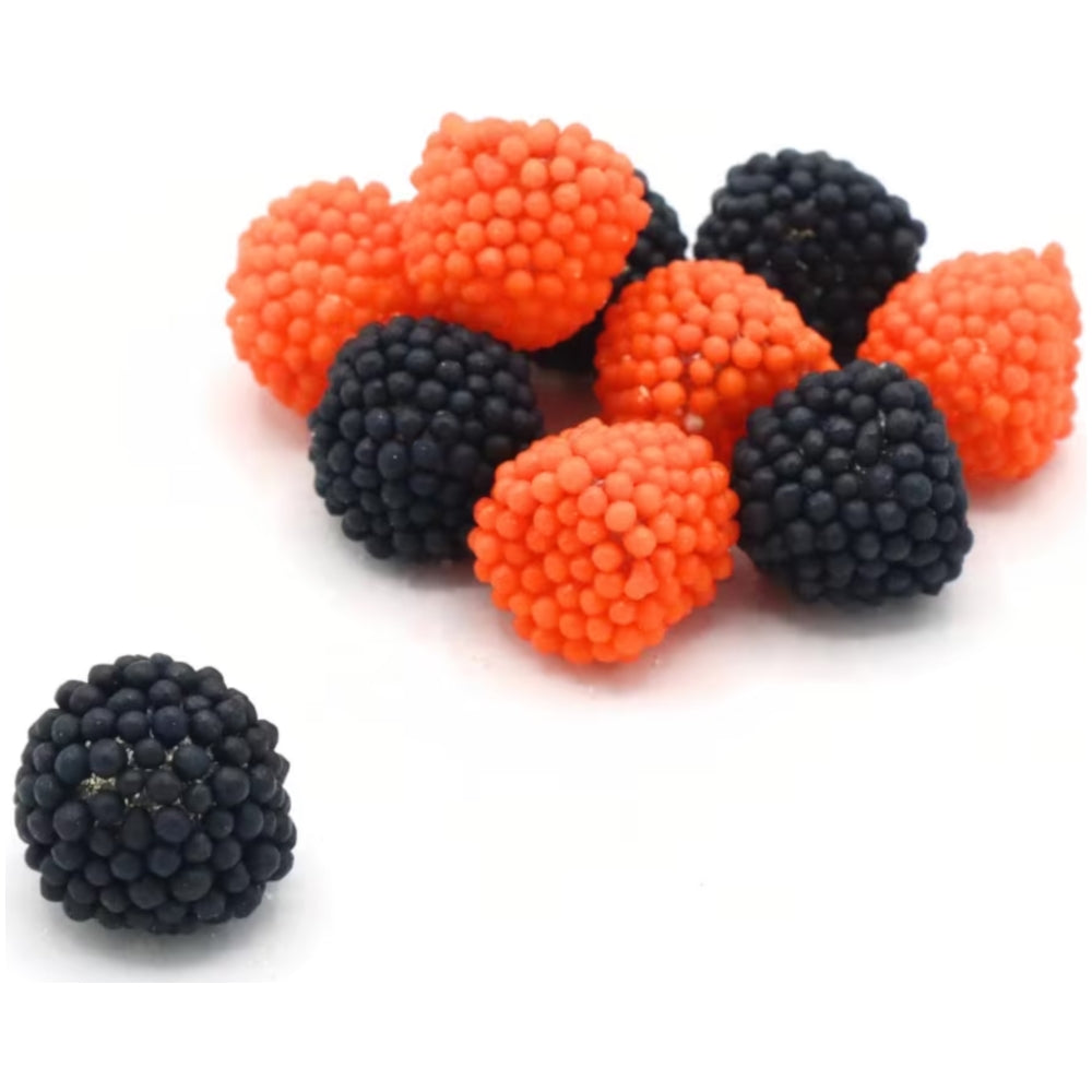 Mini Black & Orange Dots Candy