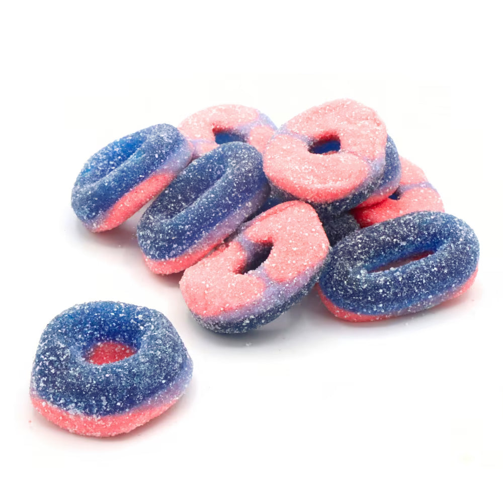 Sour Blueberry Rings - 100gms