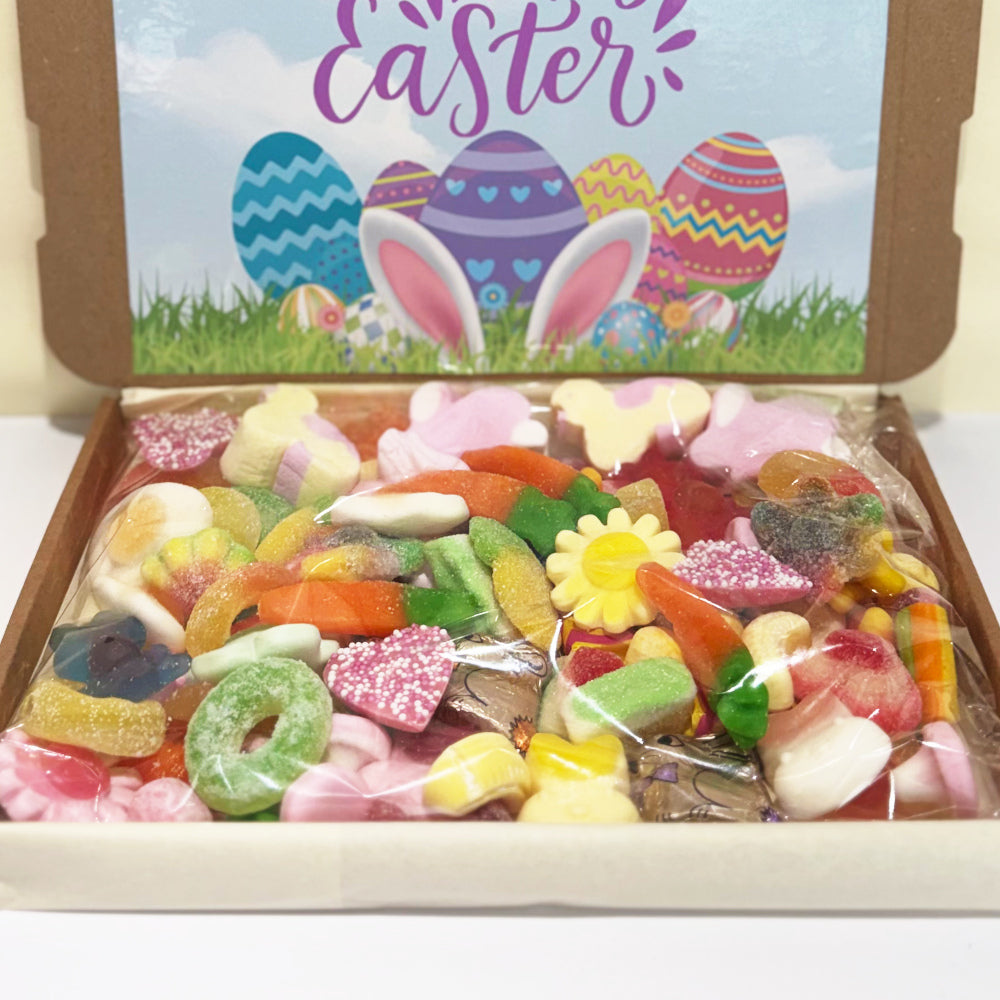 Purple Easter Eggs Sweet Box