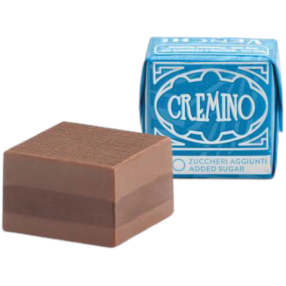 Venchi Cremino No Added Sugar Milk Chocolate Cube