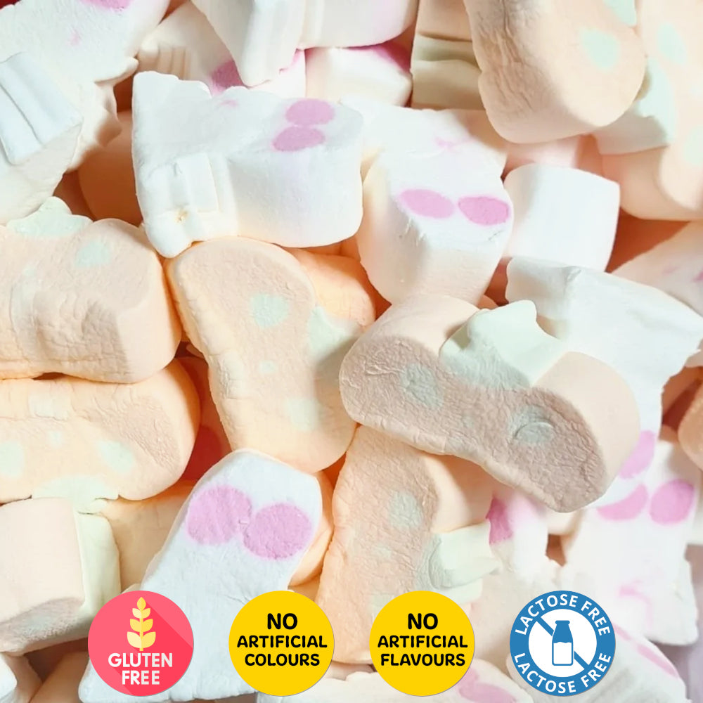 Pumpkin and Ghost Marshmallows - 100gms