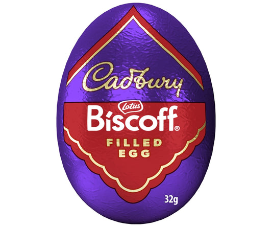 Cadbury Biscoff Chocolate Egg 32g