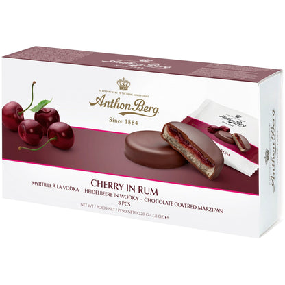 Anthon Berg Cherry in Rum Chocolate Marzipan Box