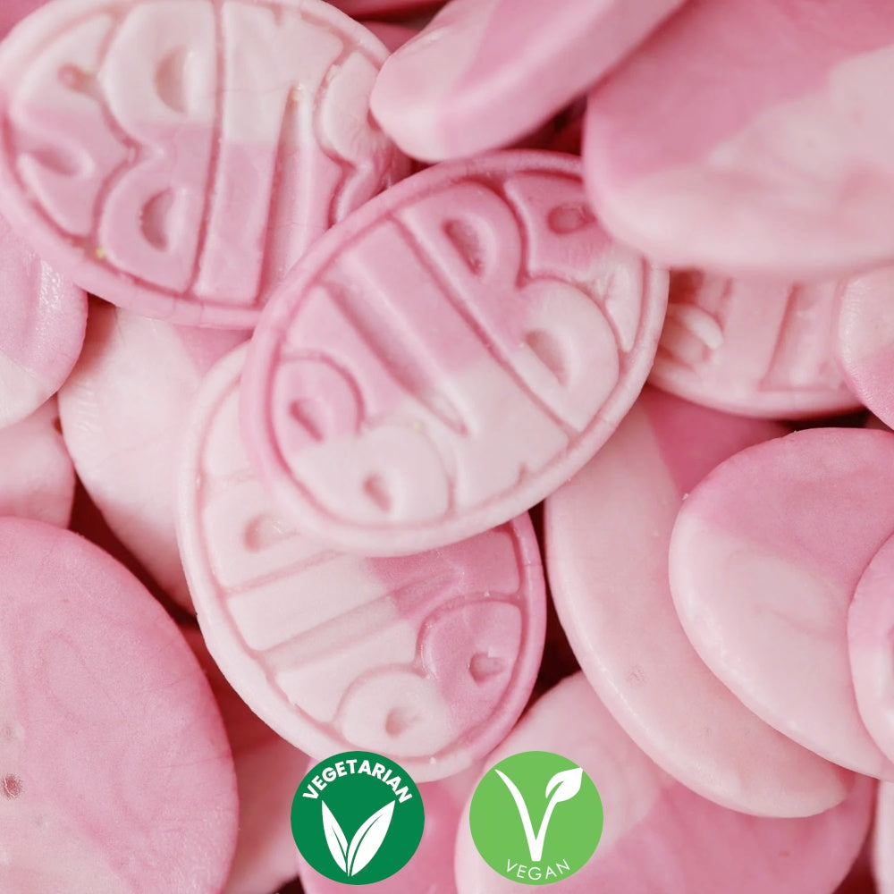 Bubs Vegan Wild Strawberry & Pomegranate Ovals