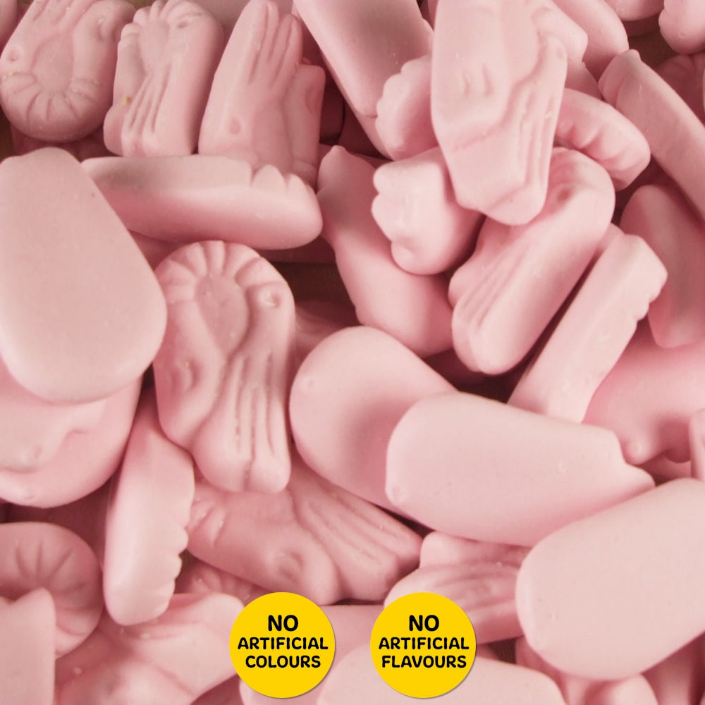 Pink Foam Shrimps Candy