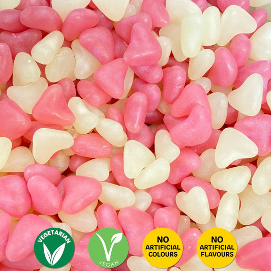 Barratt Vegan Jelly Love Hearts - 100gms