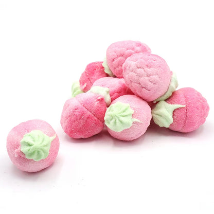 Jelly Filled Raspberry Marshmallows