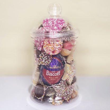 Cadbury Chocolate Egg Victorian Jar - Biscoff