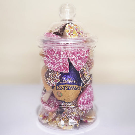 Cadbury Chocolate Egg Victorian Jar - Caramel