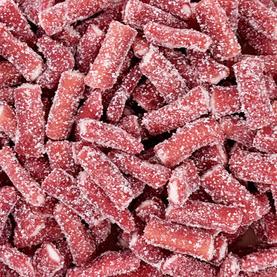 Fizzy Strawberry Pencils - 100gms