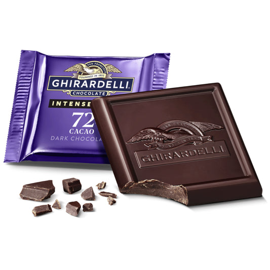 Ghirardelli Intense 72% Dark Chocolate Squares Twilight Delight