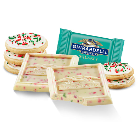 Ghirardelli Sugar Cookie White Chocolate Squares