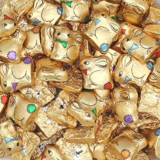 Gold Milk Chocolate Creme Filled Bunnies - 100gm
