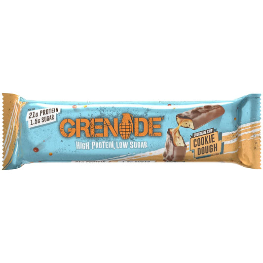 Grenade Chocolate Chip Cookie Dough Protein Bar
