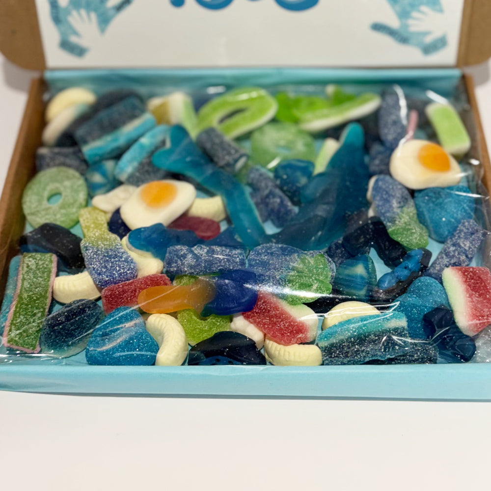 Father Day 450g Pick and Mix Sweets Gift Box, Hearts & Hands Design