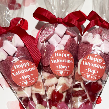 Premium Large Valentines Sweet Cone - Happy Valentine's Day