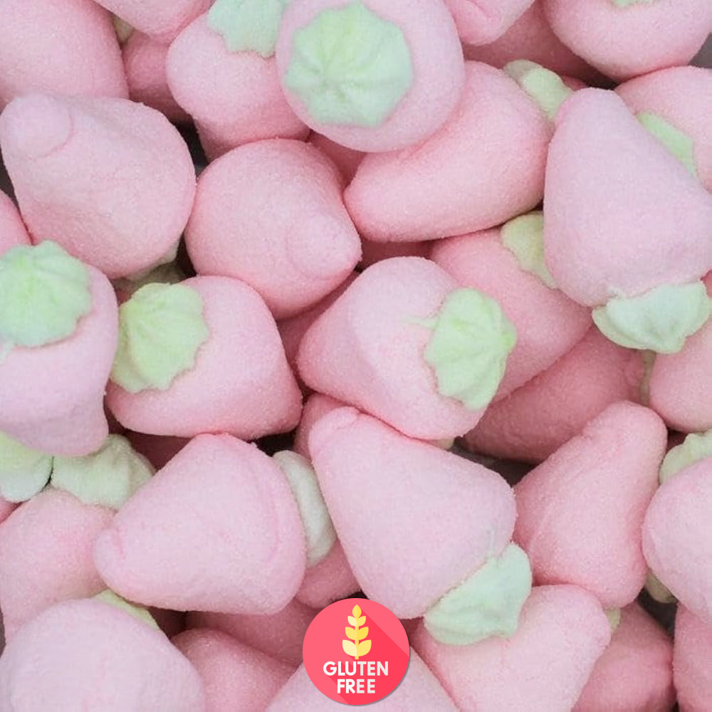 Jelly Filled Strawberry Marshmallows - 100gms