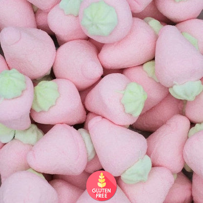 Jelly Filled Strawberry Marshmallows - 100gms