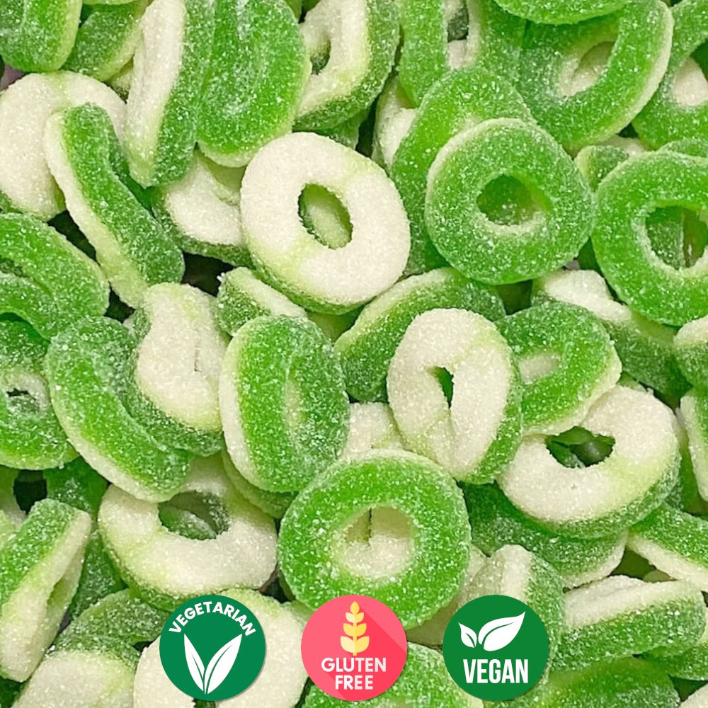 Vegan Apple Rings Candy