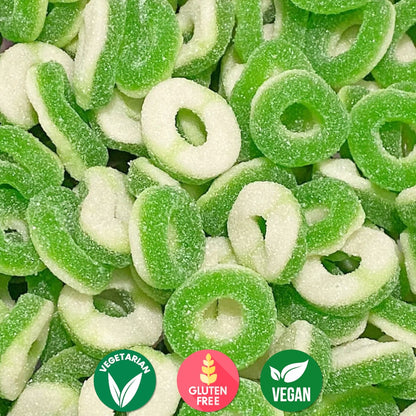 Vegan Apple Rings Candy