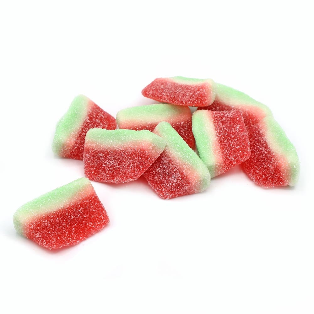 Fizzy Watermelon Slices Candy