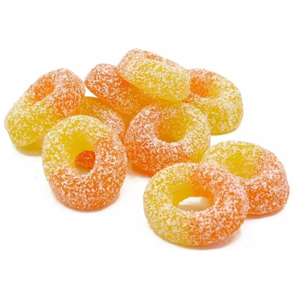 Vegan Peach Rings Jelly Candy
