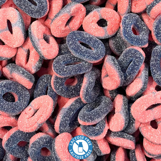 Sour Blueberry Rings Candy