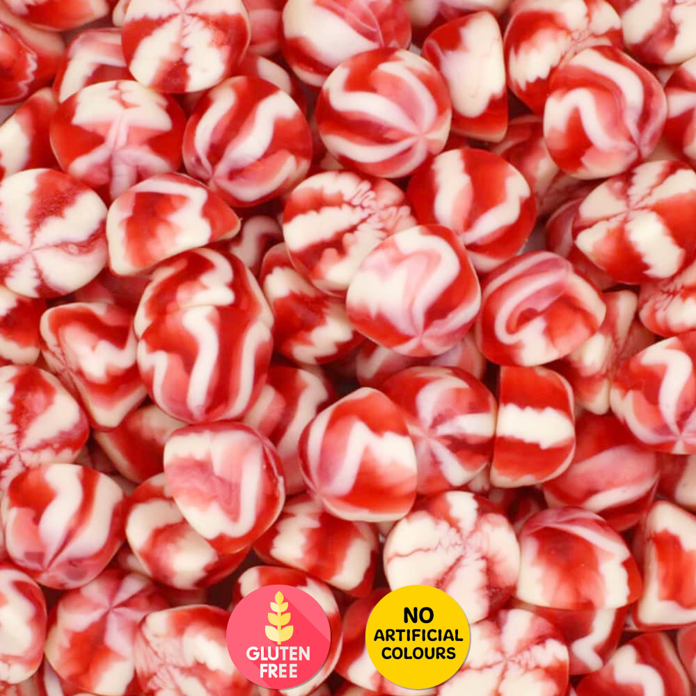 Kingsway Strawberry Twist Kisses - 100gms