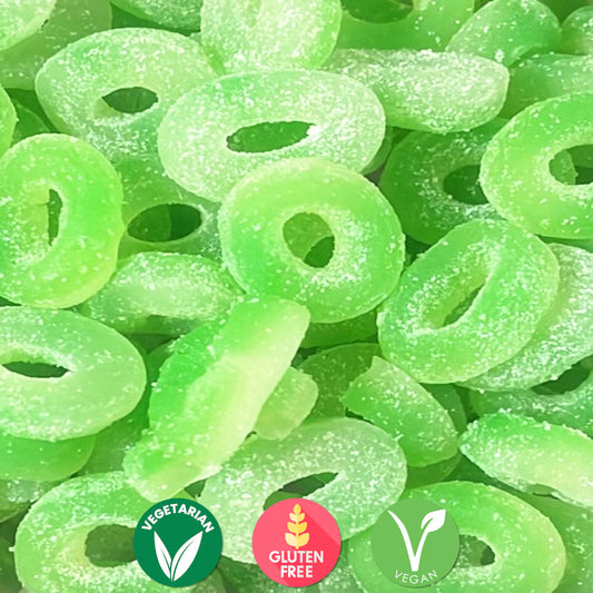 Vegan Apple Rings Candy