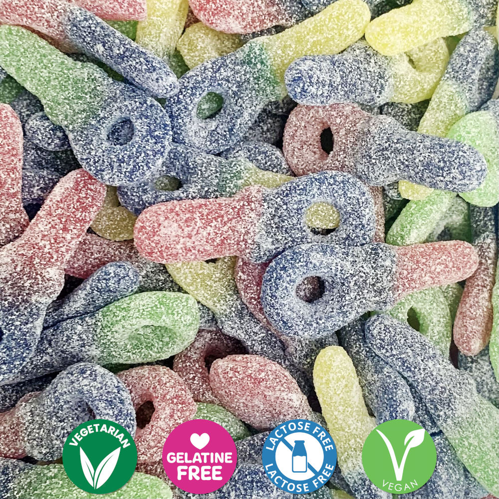 Vegan Tongue Painting Fizzy Dummies Candy