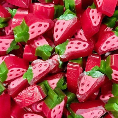 Strawberry Liquorice Slices Candy