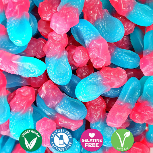 Vegan Bubblegum Mermaids Candy