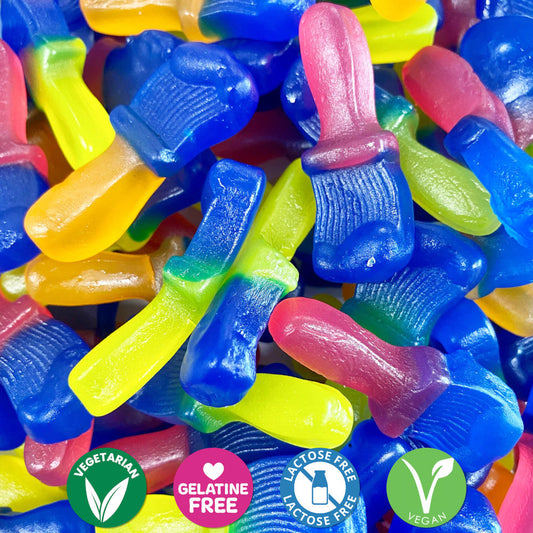 Vegan Tongue Painter Brushes - 100gms