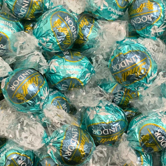 Lindt Lindor Cinnamon Swirl White Chocolate Truffles