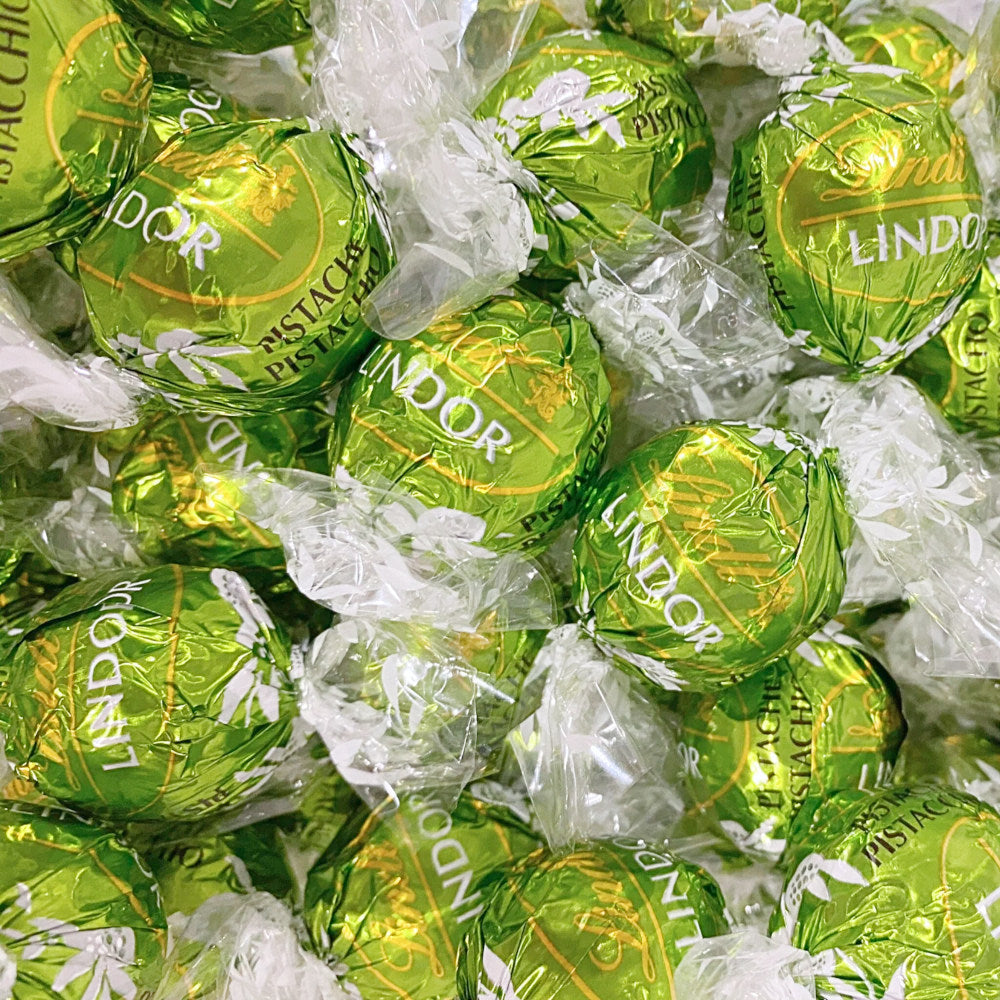 Lindt Lindor Pistachio Milk Chocolate Truffles