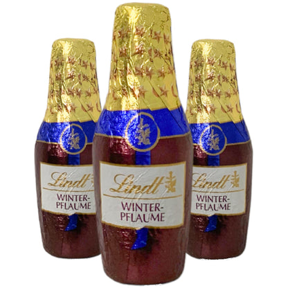 Lindt Winter Plum Liqueur filled Dark Chocolate Bottle