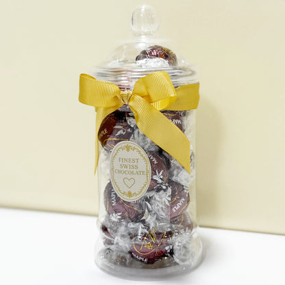 Lindt Maple Milk Chocolate Truffles in a Victorian Jar