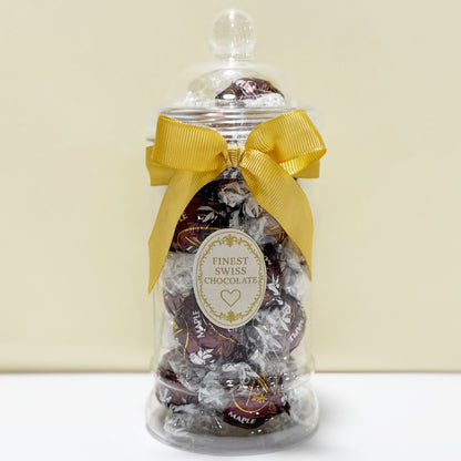 Lindt Maple Milk Chocolate Truffles in a Victorian Jar