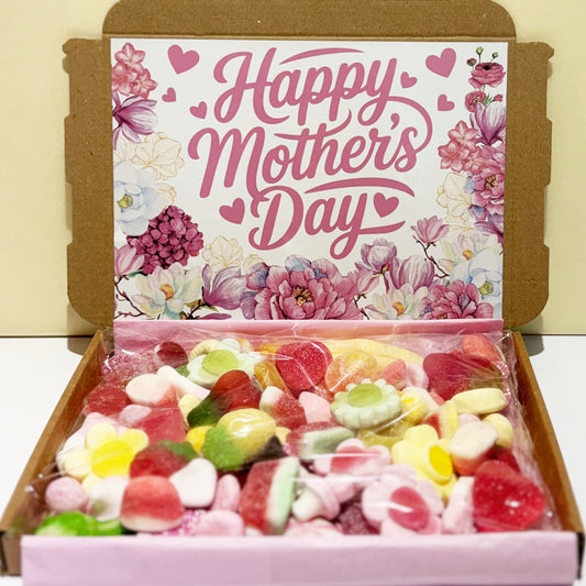 Personalised Happy Mother's Day Floral Sweet Box