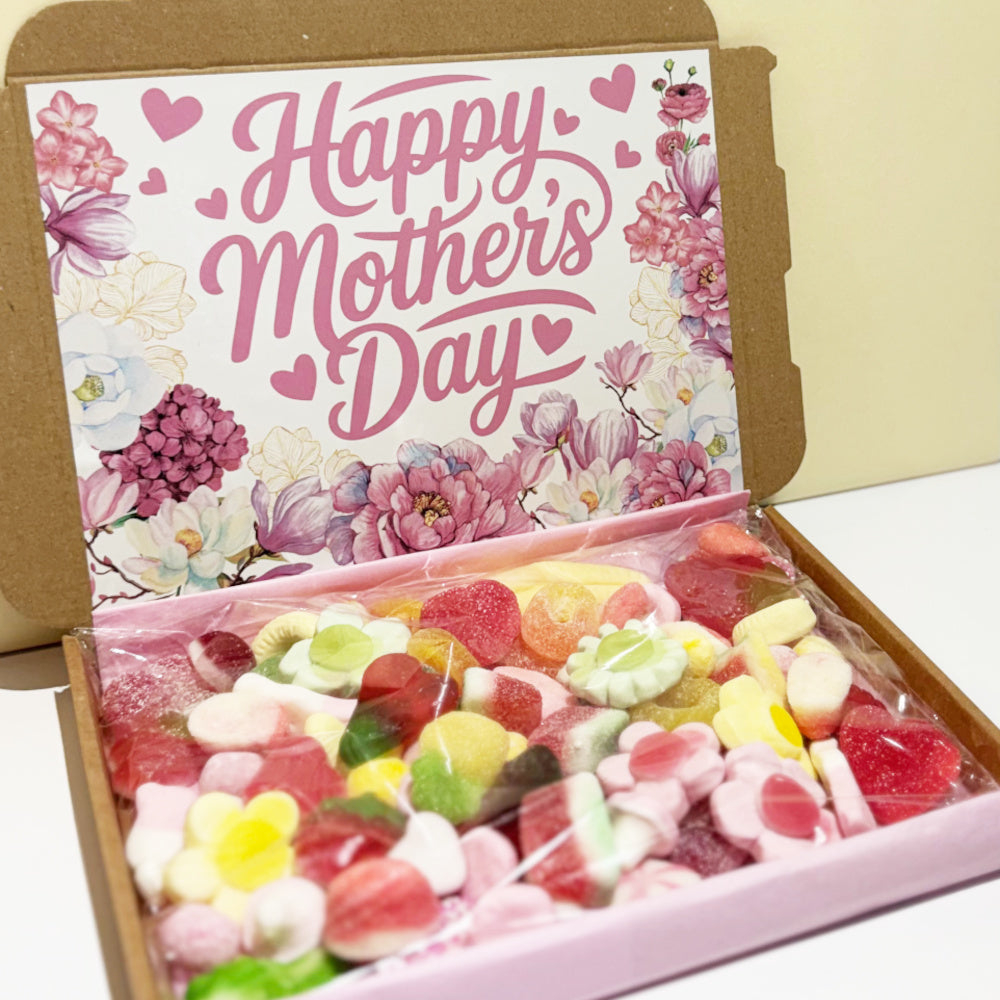 Personalised Happy Mother's Day Floral Sweet Box