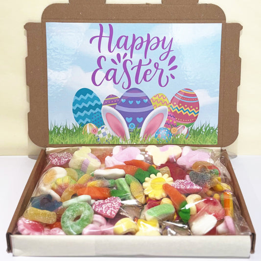 Purple Easter Eggs Sweet Box