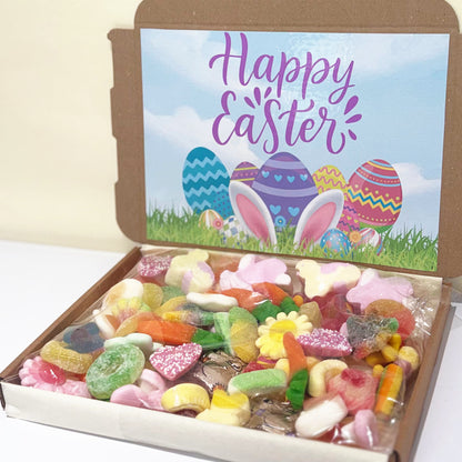 Purple Easter Eggs Sweet Box