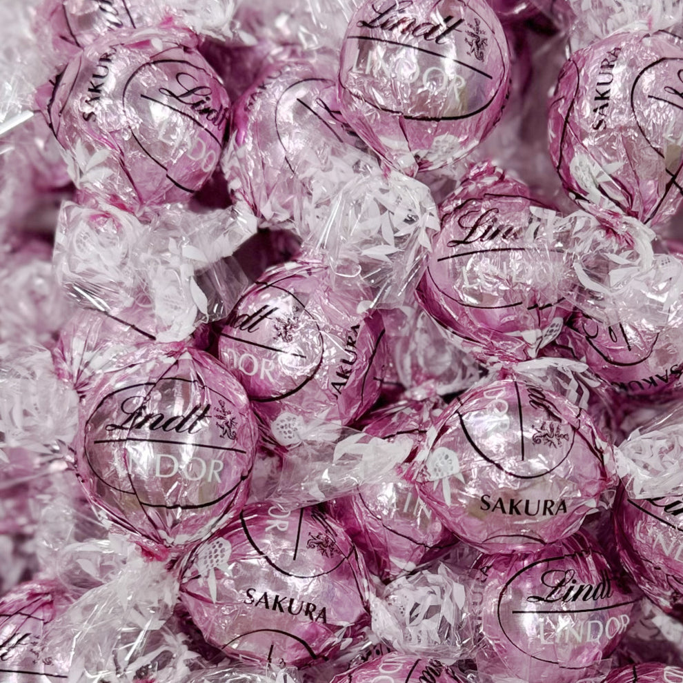 Lindt Lindor Sakura Cherry Blossom Chocolate - Perfect Party Favour ...