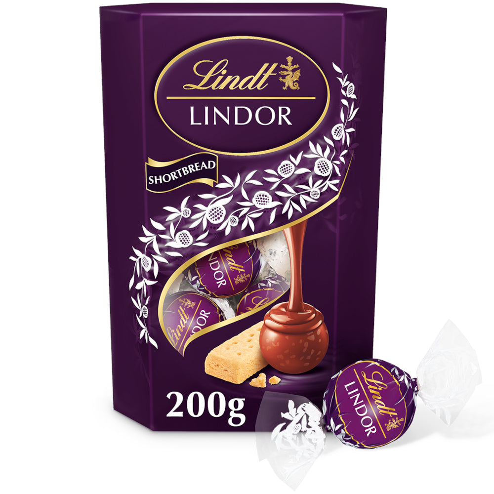 Lindt Lindor Shortbread Milk Chocolate Truffles 200gm