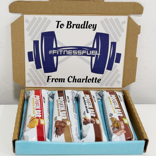 Personalised Per4m Protein Bars Gift Box for Men