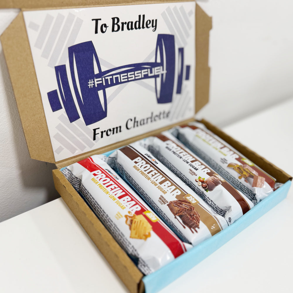 Personalised Per4m Protein Bars Gift Box for Men