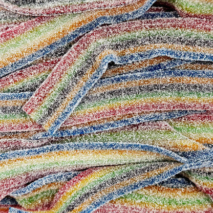 Rainbow Liquorice Belts Candy