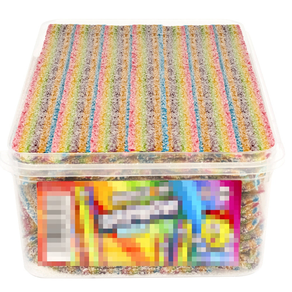Rainbow Liquorice Belts Candy