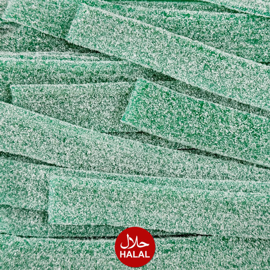 Fizzy Apple Belts - 100gms